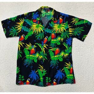 Banana Split Mens Short Sleeve Hawaiian Shirt Large